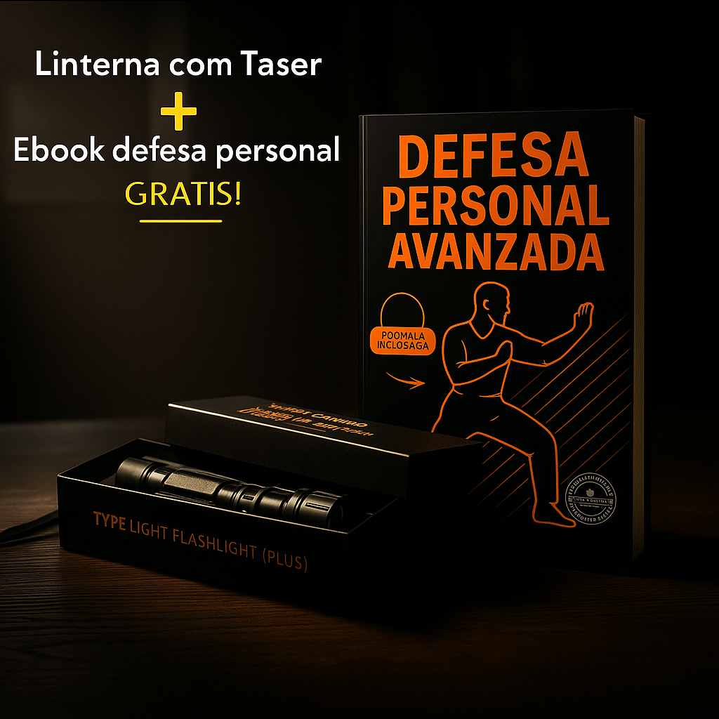LINTERNA DEFENSA LED PRO⚡