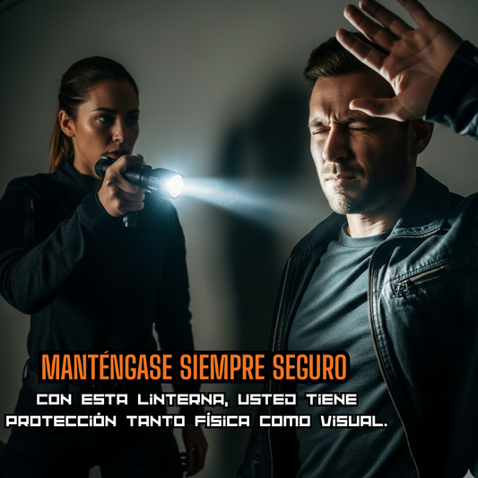 LINTERNA DEFENSA LED PRO⚡