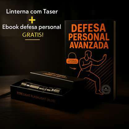 LINTERNA DEFENSA LED PRO⚡